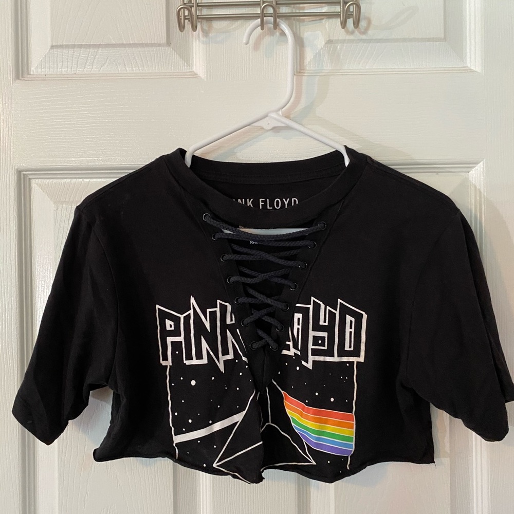 Pink Floyd crop top
